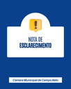 Nota Oficial sobre o horário de funcionamento de órgãos municipais Nota Oficial sobre o horário de funcionamento de órgãos municipais
